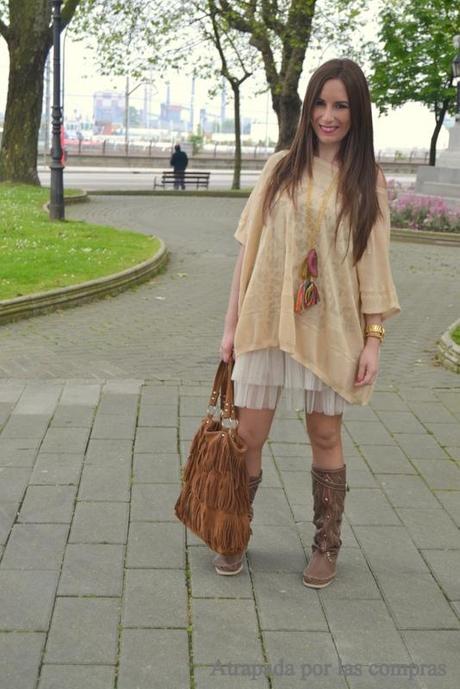 DE FESTIVAL CON PONCHO Y TUTU