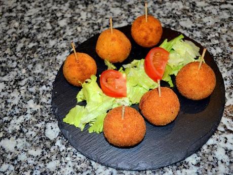 Bolas de patata con atún Bolas de patata con atún