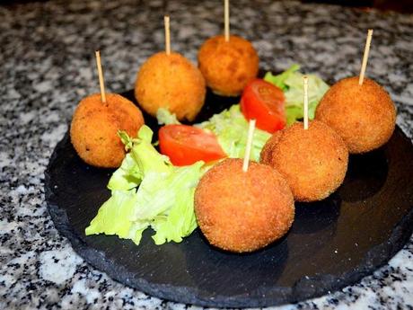 Bolas de patata con atún Bolas de patata con atún