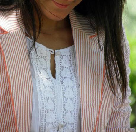 Chaqueta coral