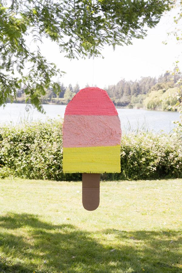 piñata para fiestas verano