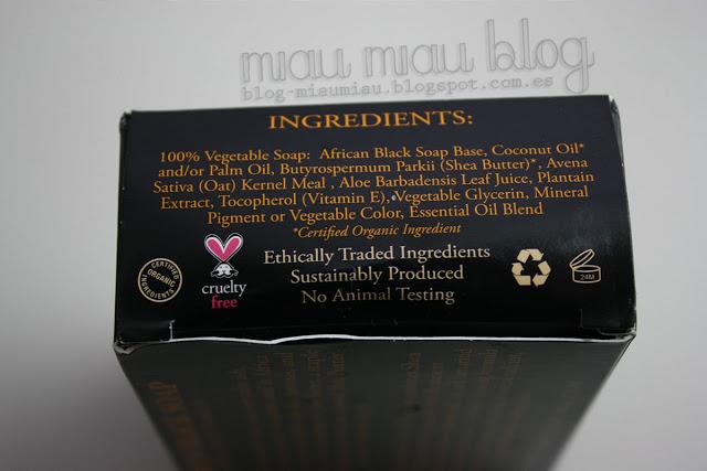 Nubian Heritage African Black Soap Bar ~ iHerb