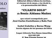 Presentación "Cuarto Solo" Sonia Aldama Muñoz