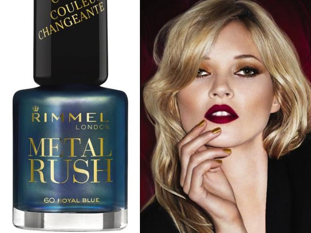 Metales preciosos en las uñas.