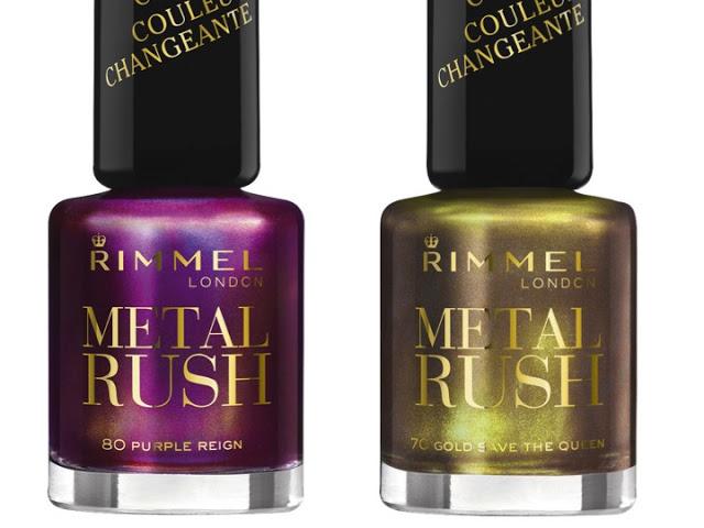 Metales preciosos en las uñas.