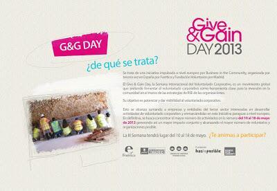 Semana Internacional del Voluntariado Corporativo, Give & Gain Day 2013