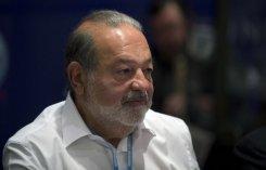 El magnate mexicano de las telecomunicaciones Carlos Slim, en una reunión en Ciudad de México el 17 de marzo de 2013