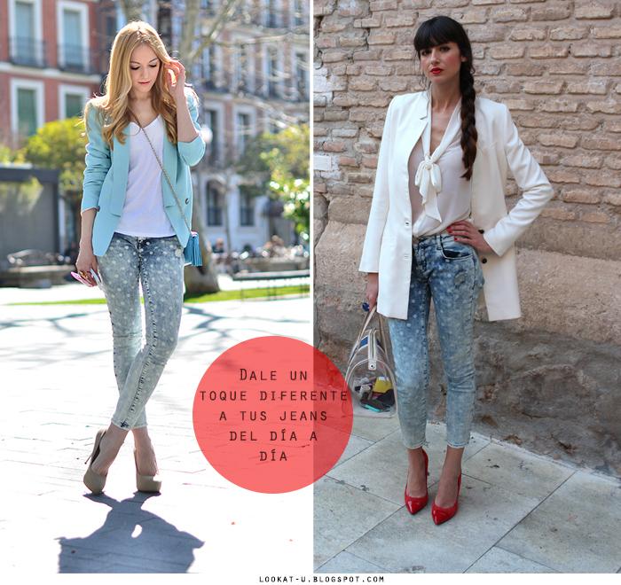 Inspiration - Polka Dots Jeans