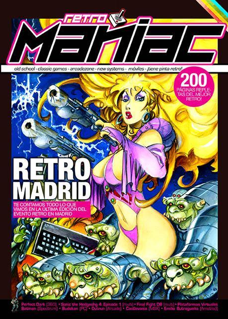 Portada RetroManiac número 8 Azpiri Alfonso Phantis