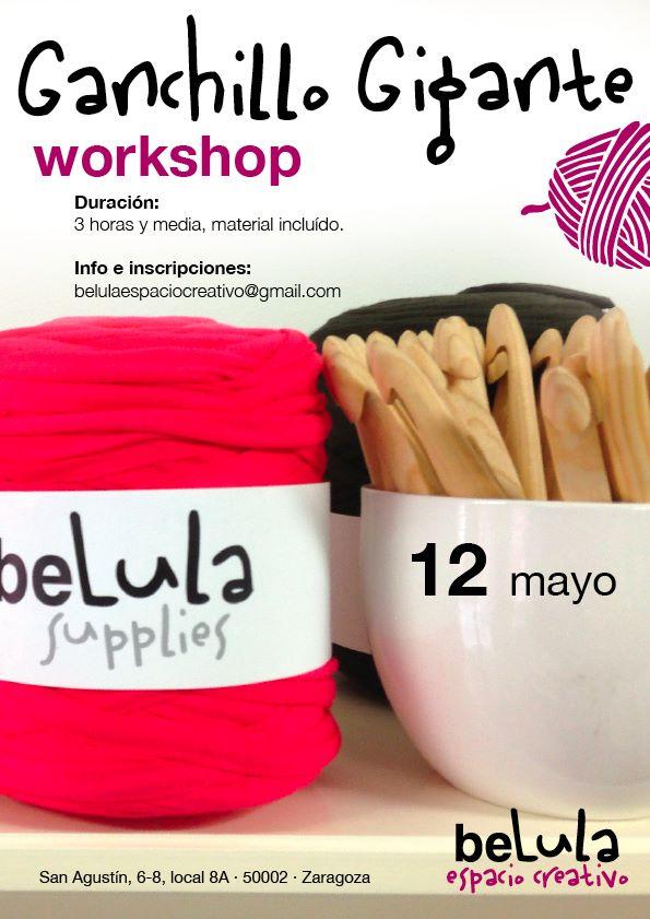 Ganchillo gigante con Belula!!!