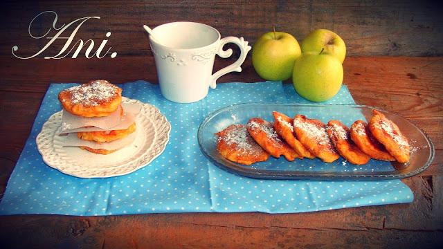 Buñuelos de manzana al cava paso a paso.