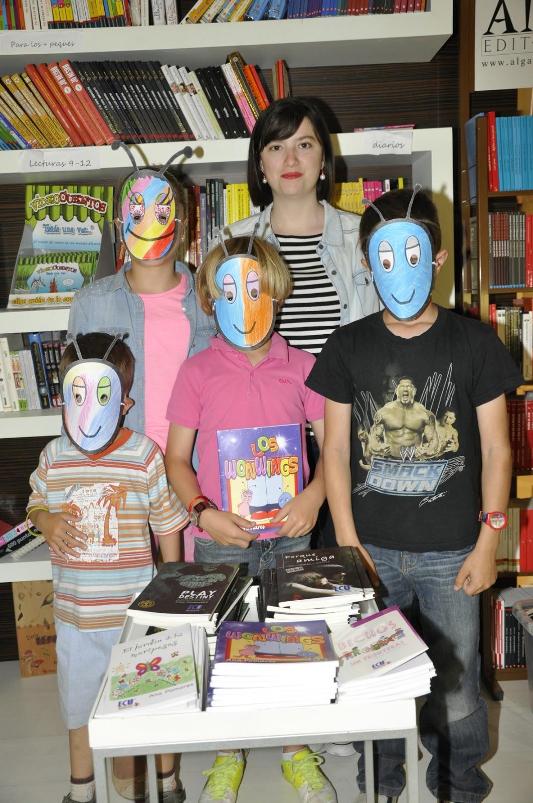 Ana Pomares y los Wonwings en Libros 28