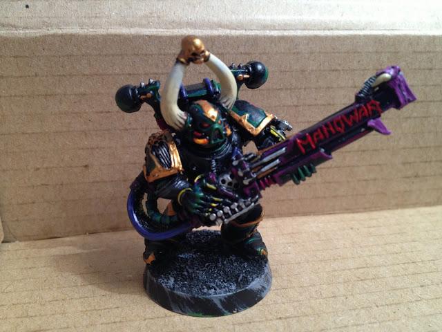 Metal en los marines del Caos