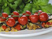 Pisto enrollado berenjena