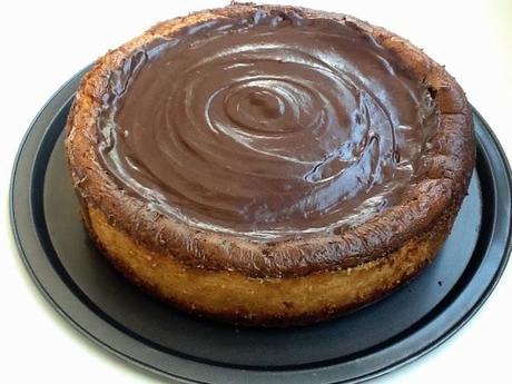 CHEESECAKE DE TURRÓN Y CHOCOLATE