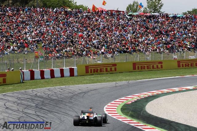 Mejores imágenes de la clasificación del GP de España