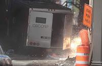 Set de fotos de detrás de escena para The Amazing Spiderman