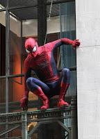 Set de fotos de detrás de escena para The Amazing Spiderman