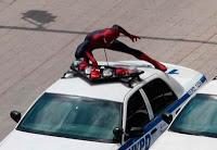 Set de fotos de detrás de escena para The Amazing Spiderman