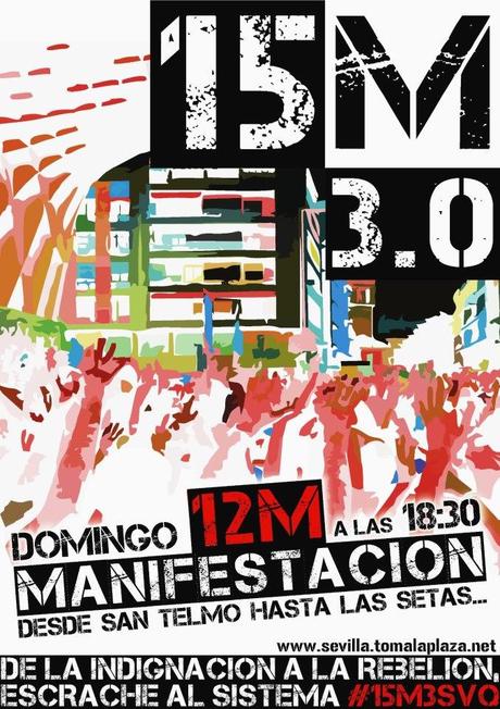 Seis millones de razones para manifestarnos 12M-15M 2013