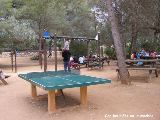 El parque de Les Cansalades (Javea, Alicante)
