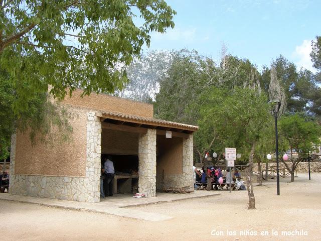 El parque de Les Cansalades (Javea, Alicante)