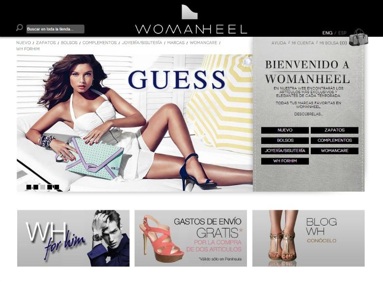 Sorteo tarjeta regalo 50€ Tienda Online WomanHeel