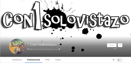 *Con1solovistazo* cumple 1 año Google+