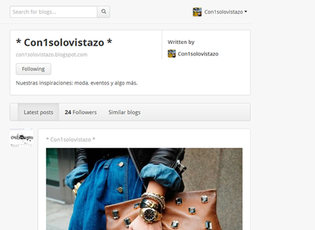 *Con1solovistazo* cumple 1 año Bloglovin'