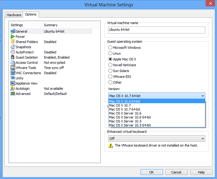 Fastest mac os for vmware