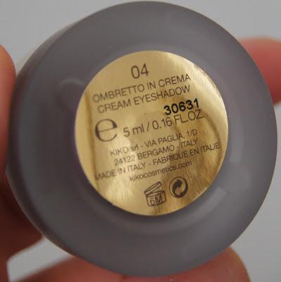 REVIEW. Sombra DECISIVE STONE de Kiko (E.L)