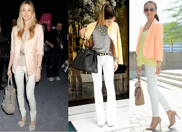 Tendencias: Jeans Blancos