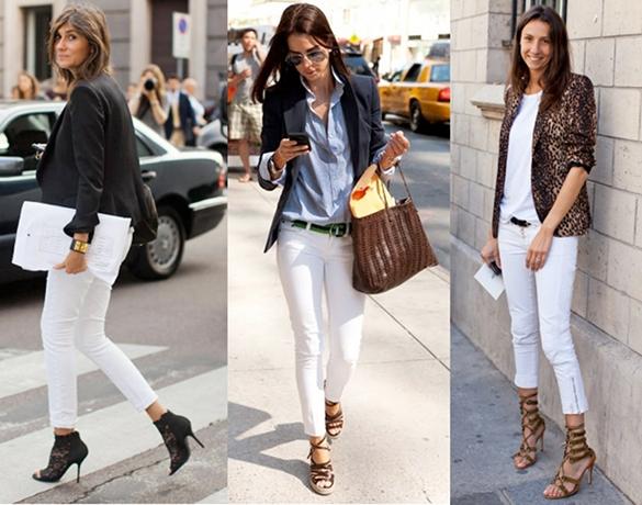 Tendencias: Jeans Blancos