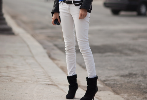 Tendencias: Jeans Blancos