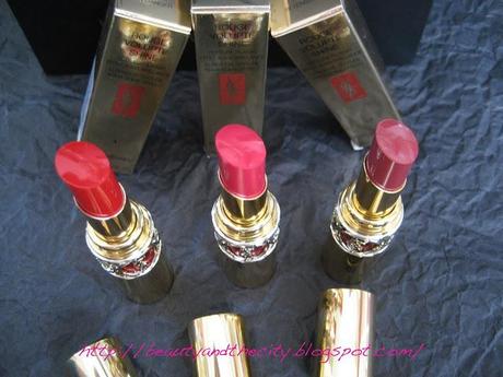 YSL - Rouge Volupté swatches III