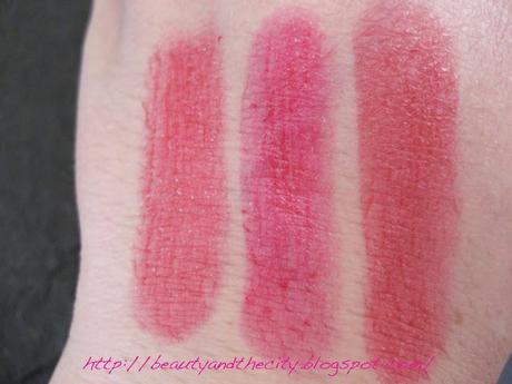 YSL - Rouge Volupté swatches III