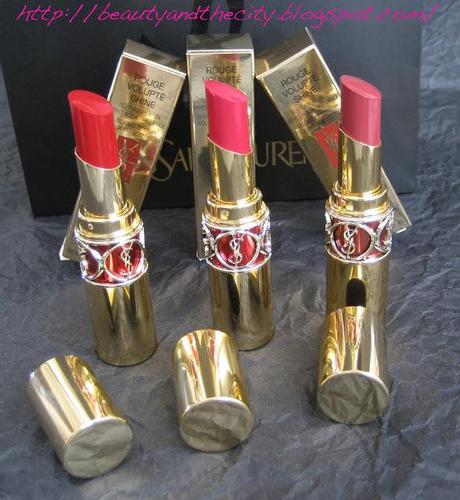 YSL - Rouge Volupté swatches III