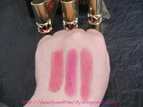 YSL - Rouge Volupté swatches III