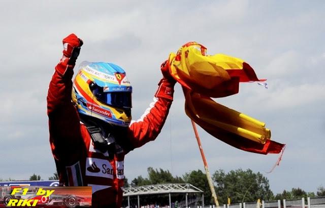 FERNANDO ALONSO Y FERRARI HACEN HISTORIA EN EL GP DE ESPAÑA 2013