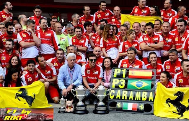 FERNANDO ALONSO Y FERRARI HACEN HISTORIA EN EL GP DE ESPAÑA 2013