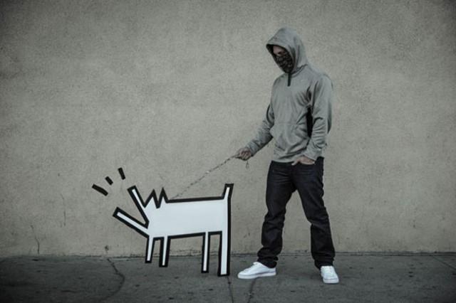 Fotografías inspiradas en la obra de Banksy