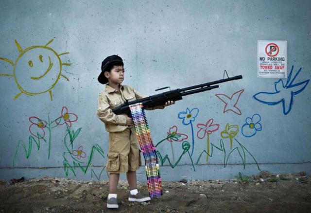 Fotografías inspiradas en la obra de Banksy