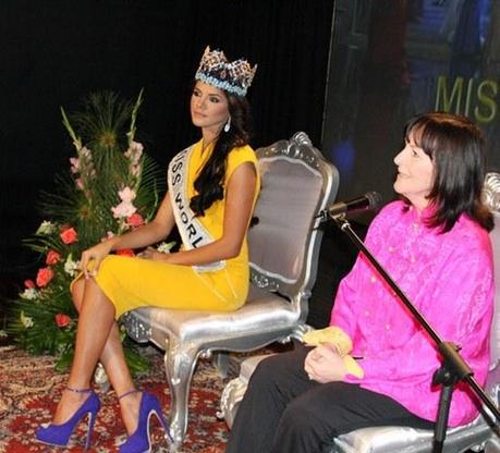 Ivian Sarcos podría asumir la franquicia Miss Mundo en Venezuela