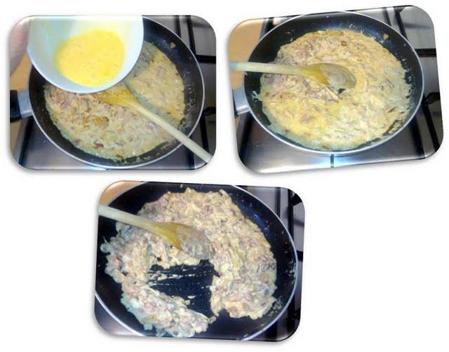 Espirales carbonara