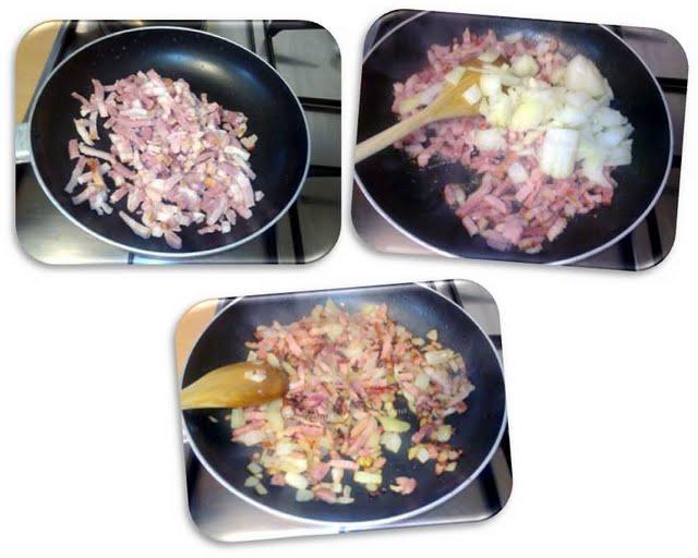 Espirales carbonara