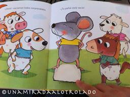 Ratón ya no lleva caca en el pañal porque la hace en el orinal