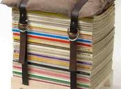 DIY: taburete revistas