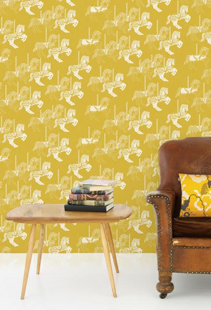 Los papeles pintados de Mini Modern: Paredes alegres