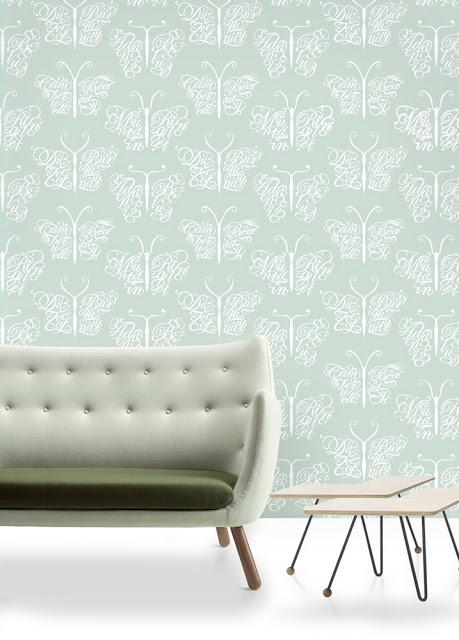 Los papeles pintados de Mini Modern: Paredes alegres