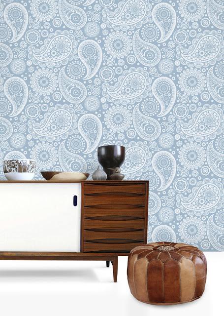 Los papeles pintados de Mini Modern: Paredes alegres